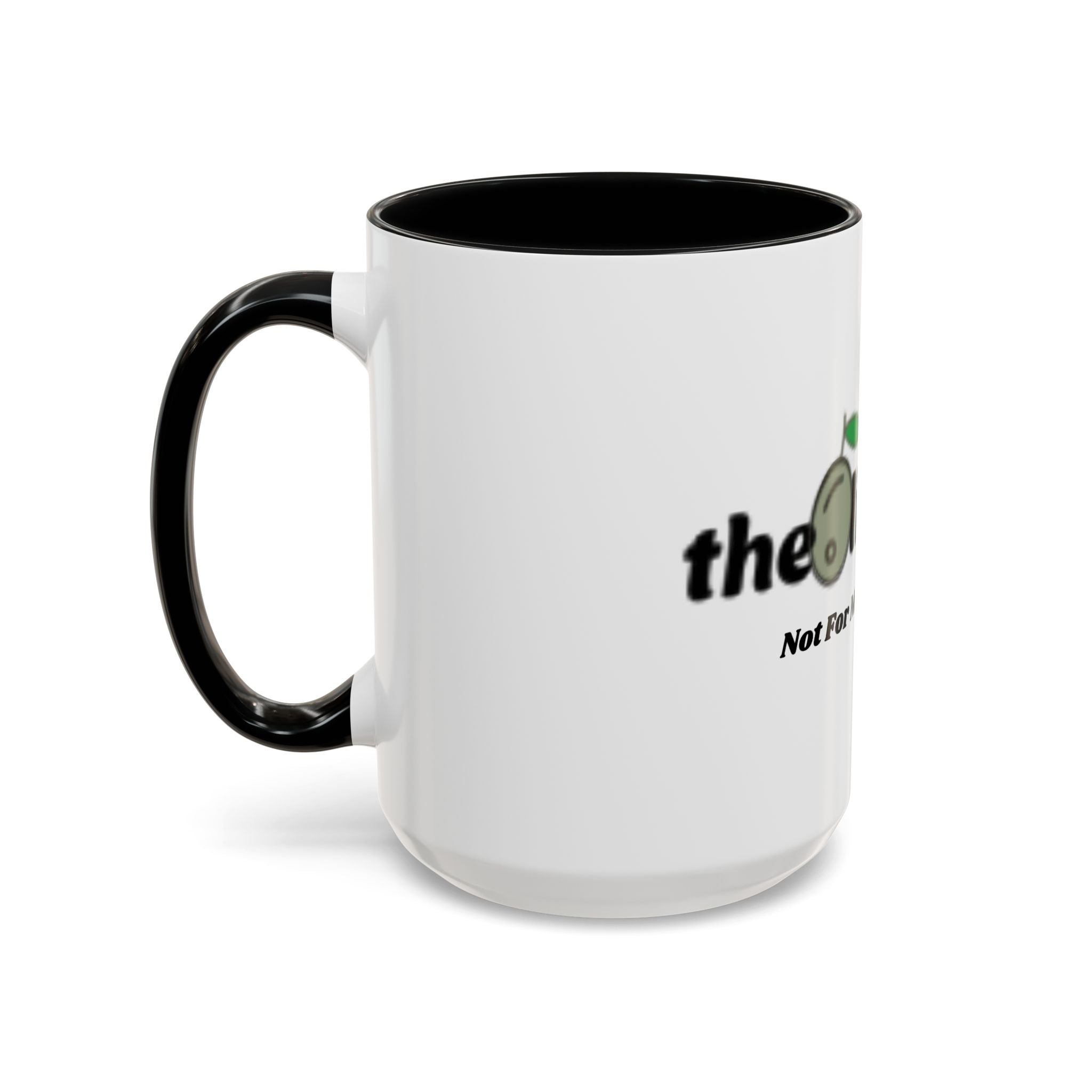 theOlivetbee Coffee Mug — "Not For Me, But For Him" Accent Ceramic Mug (11/15oz)
