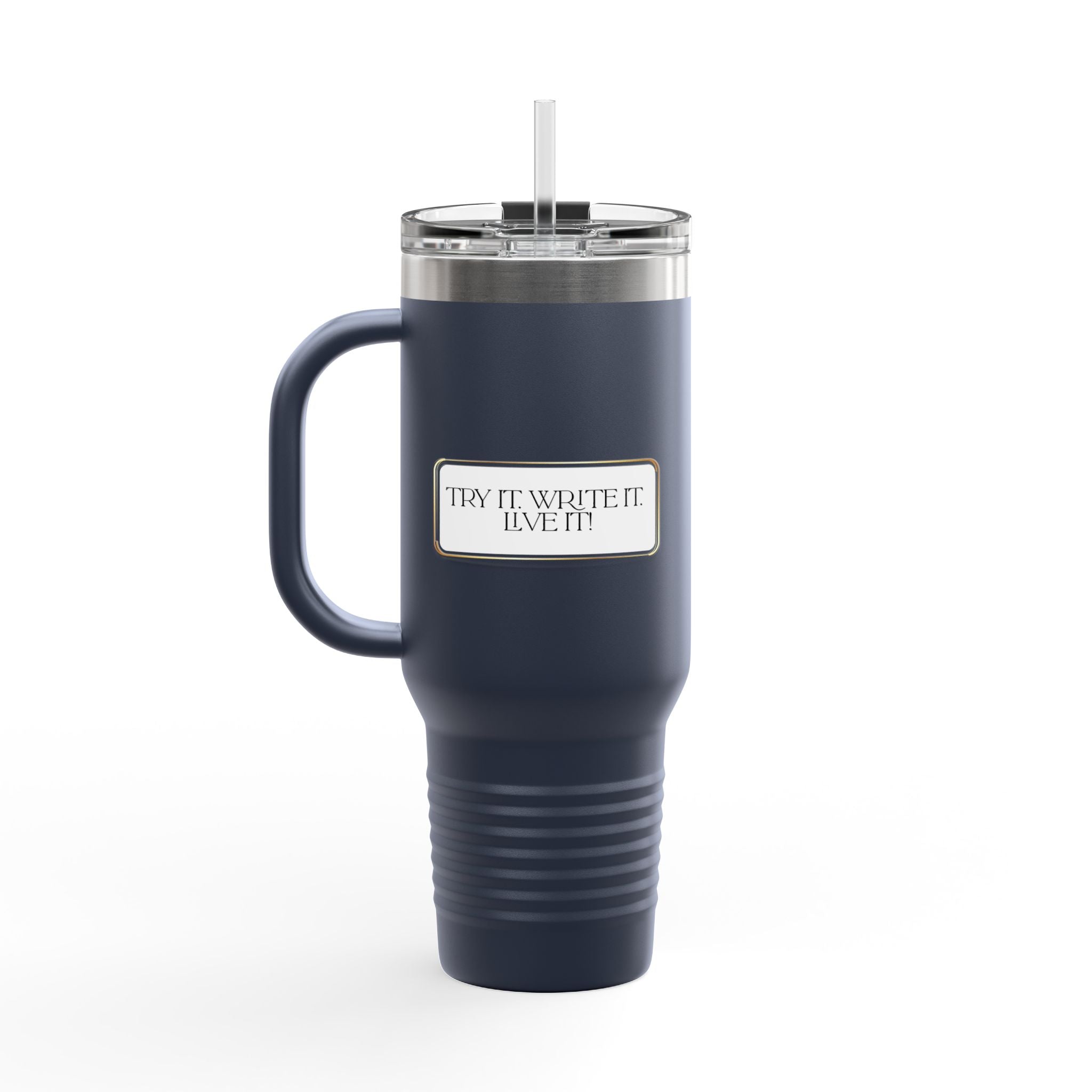 40oz Insulated Travel Mug — Tried, Tested, & True Grace