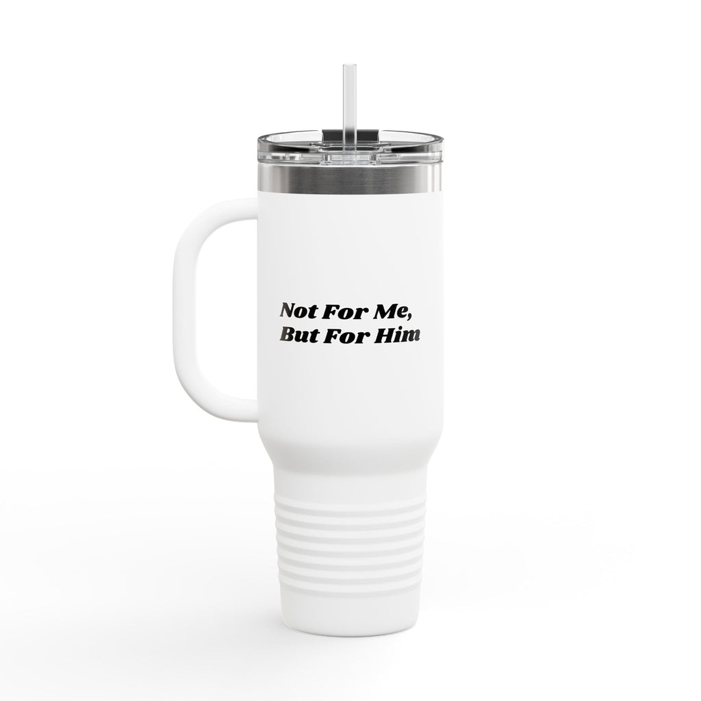40oz Insulated Travel Mug — "theOlivetbee" Stainless Tumbler with Straw