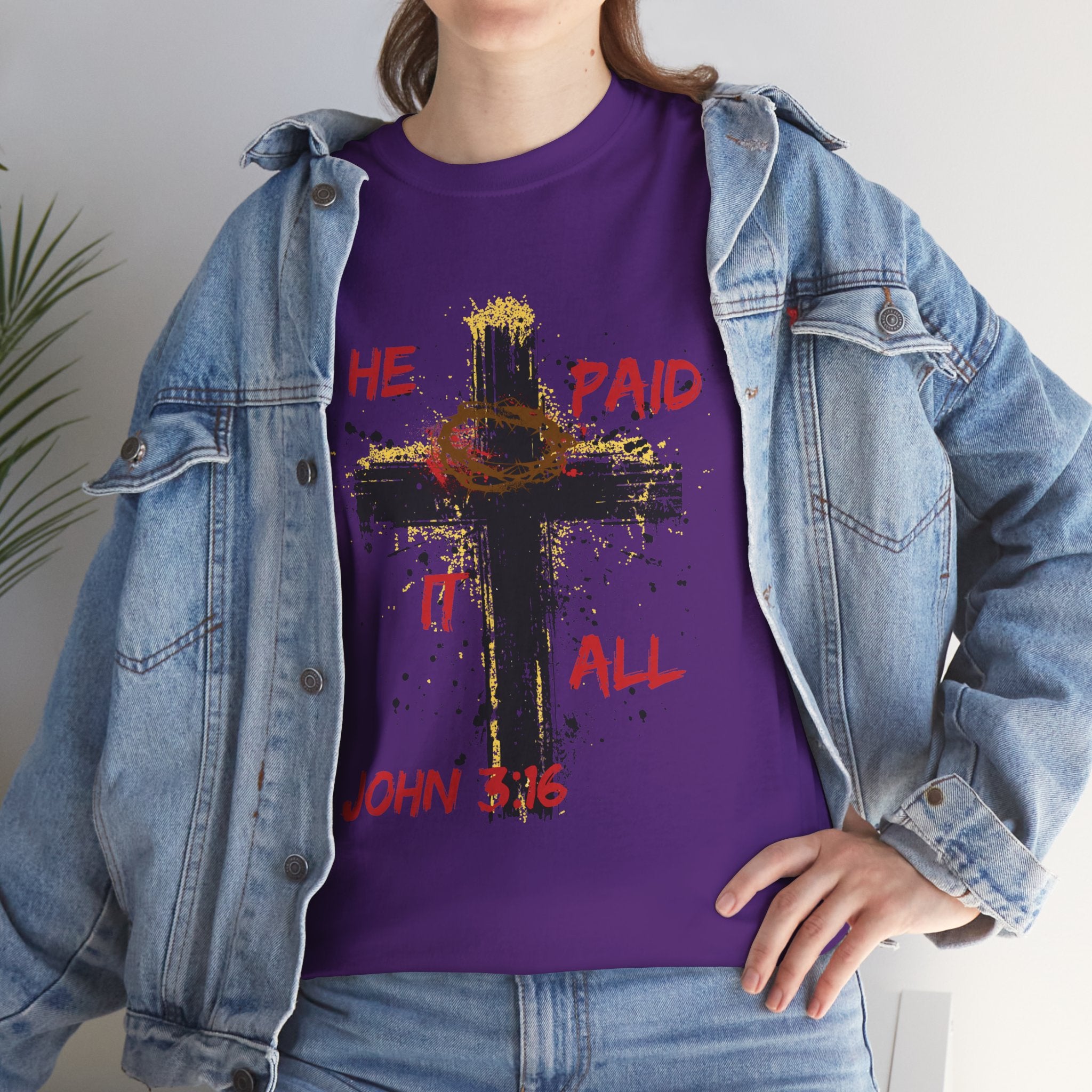 'He Paid It All'  — Graphic Tee