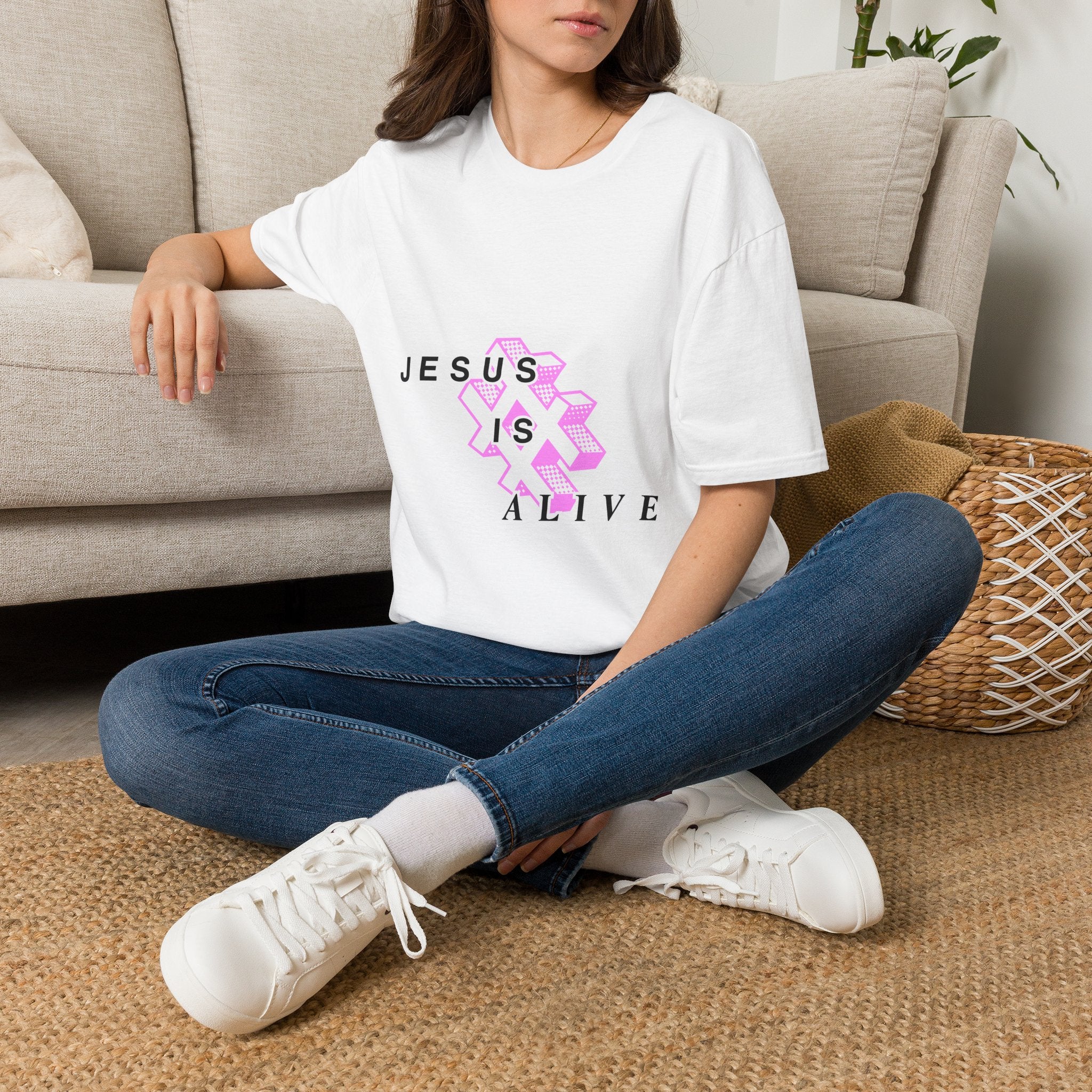 '#Jesus Is Alive'  — Graphic Tee
