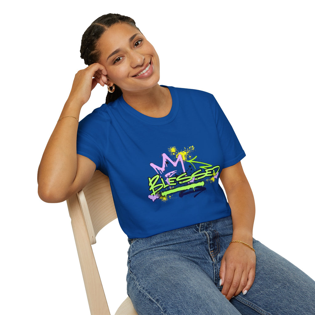 'Blessed' Graffiti — T-Shirt