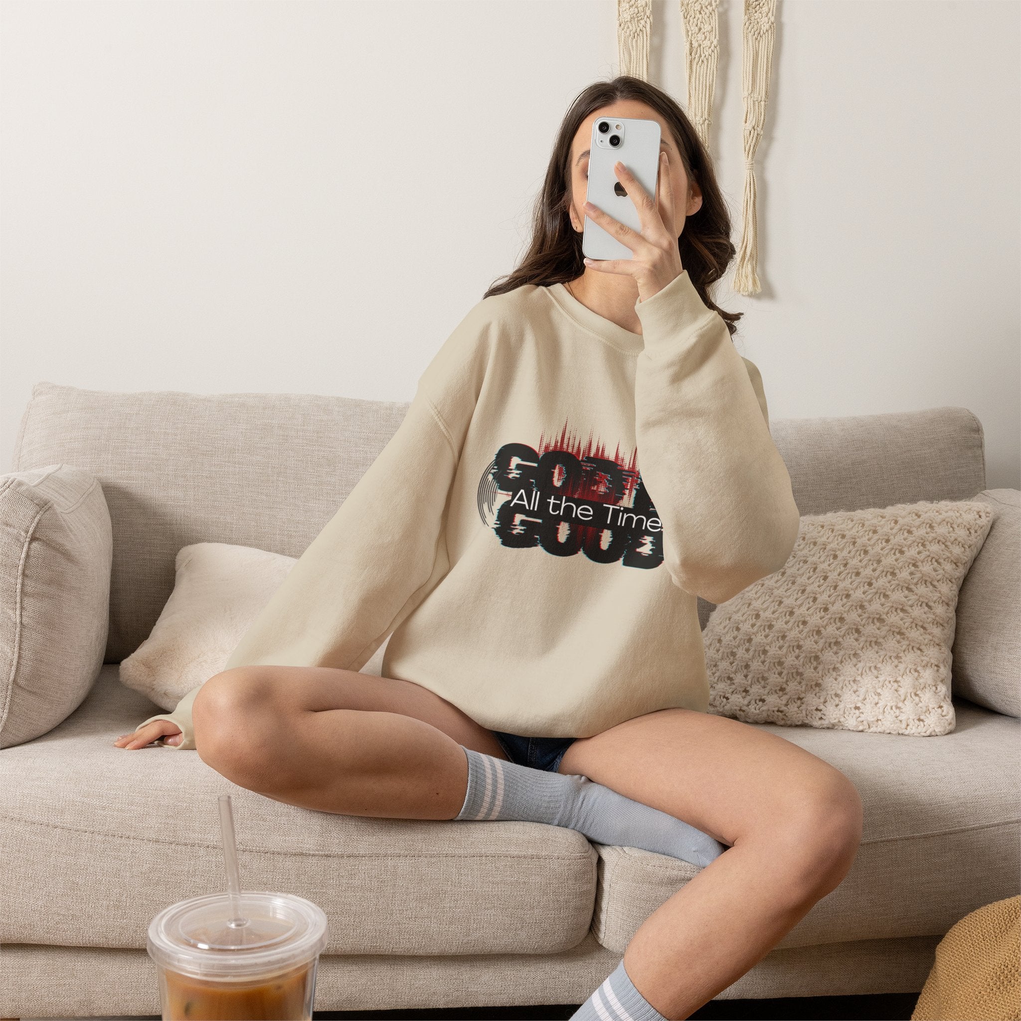"God Is Good" – Crewneck Sweatshirt