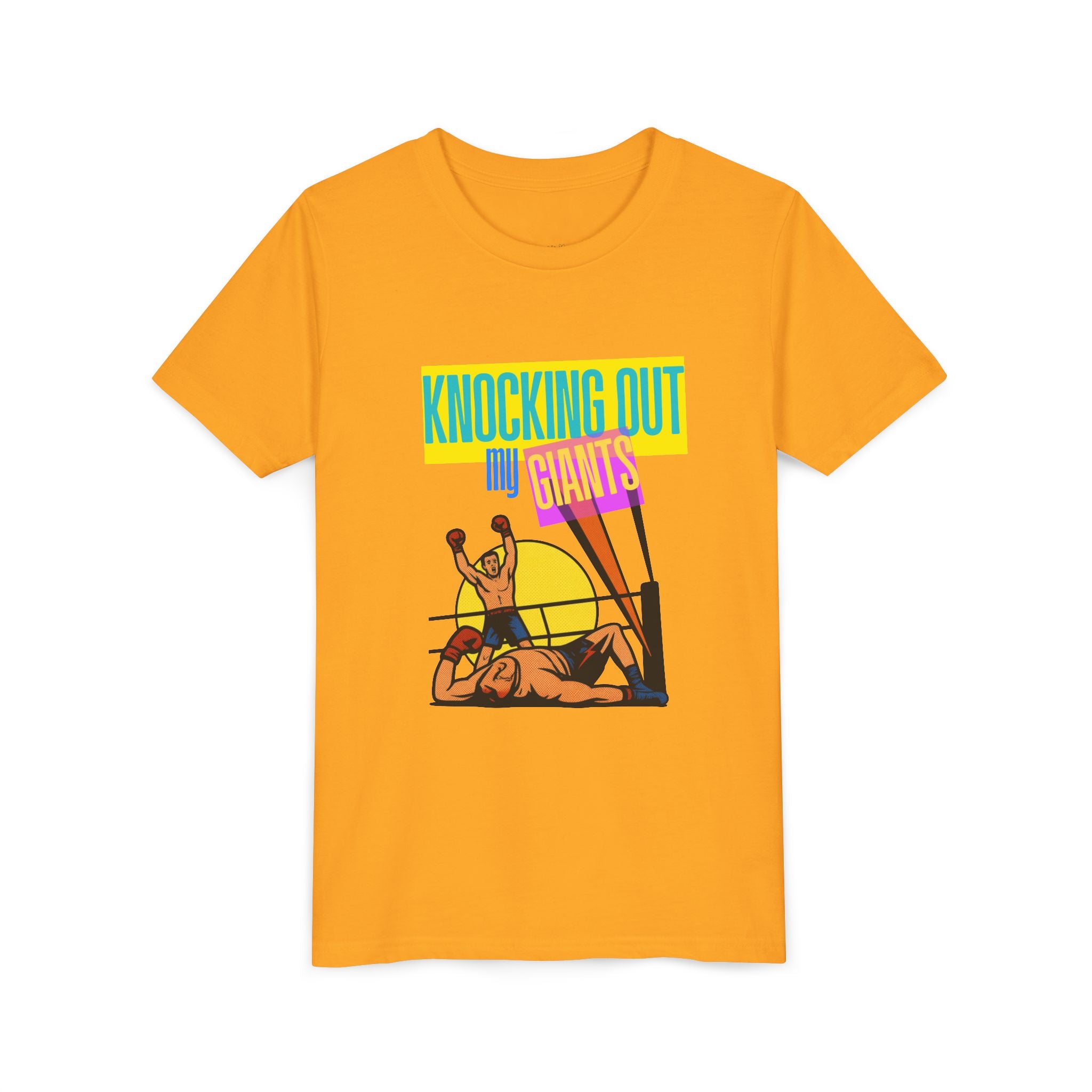 "Knocking Out My Giants" - David and Goliath Graphic Tee