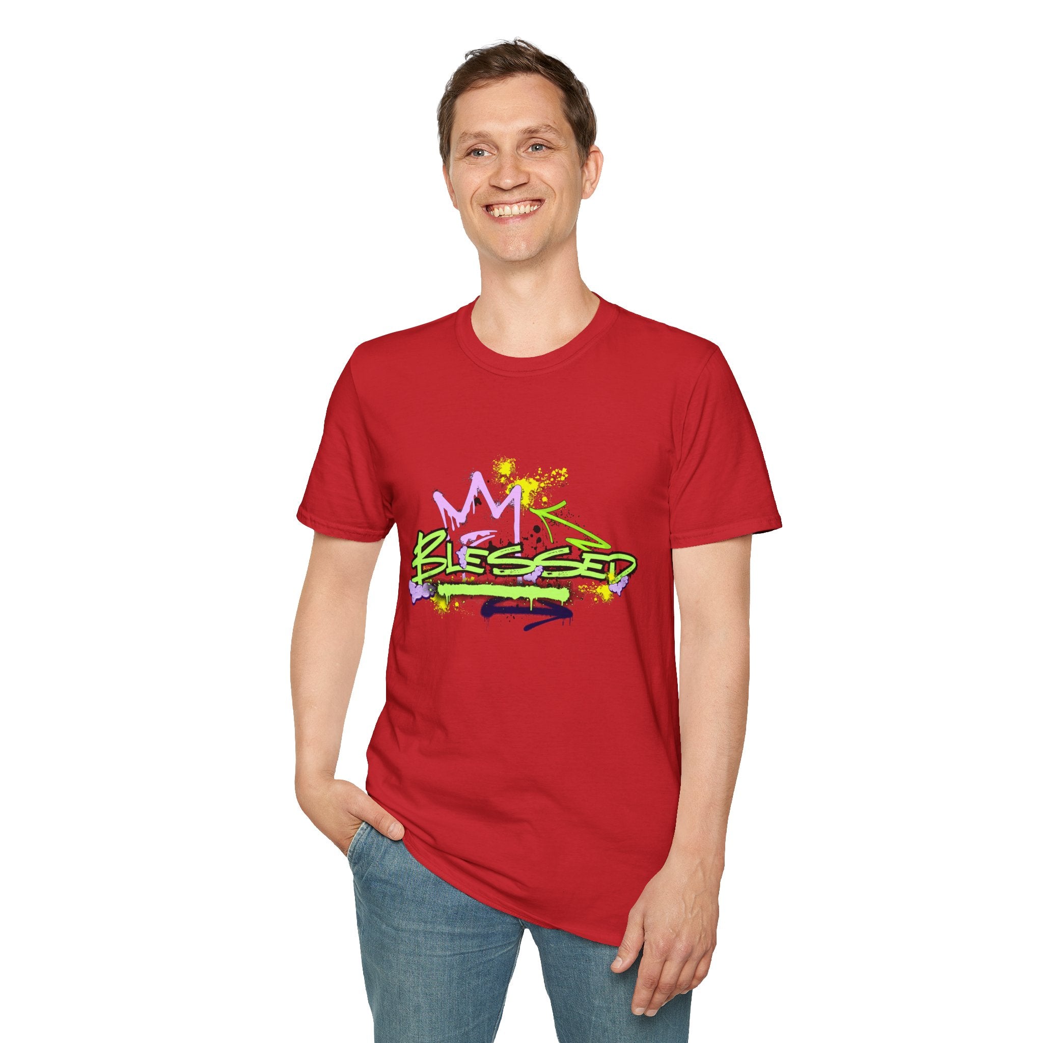 'Blessed' Graffiti — T-Shirt