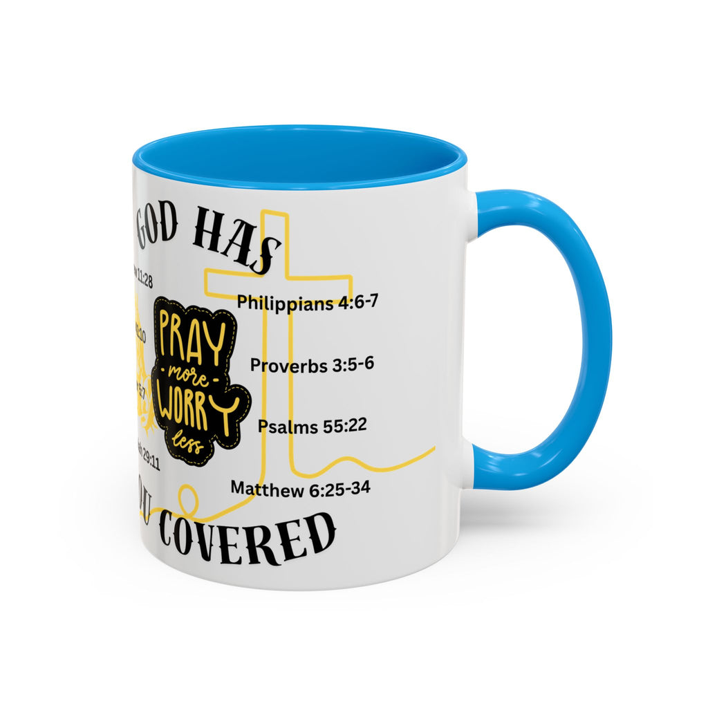 "Pray More, Worry Less" Mug  (11oz/15oz)