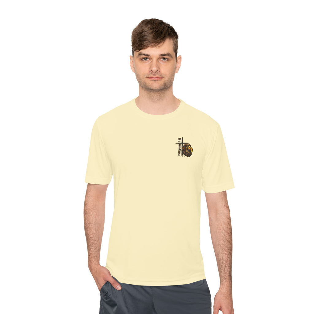 Philippians 4:13— Moisture-Wicking T-Shirt