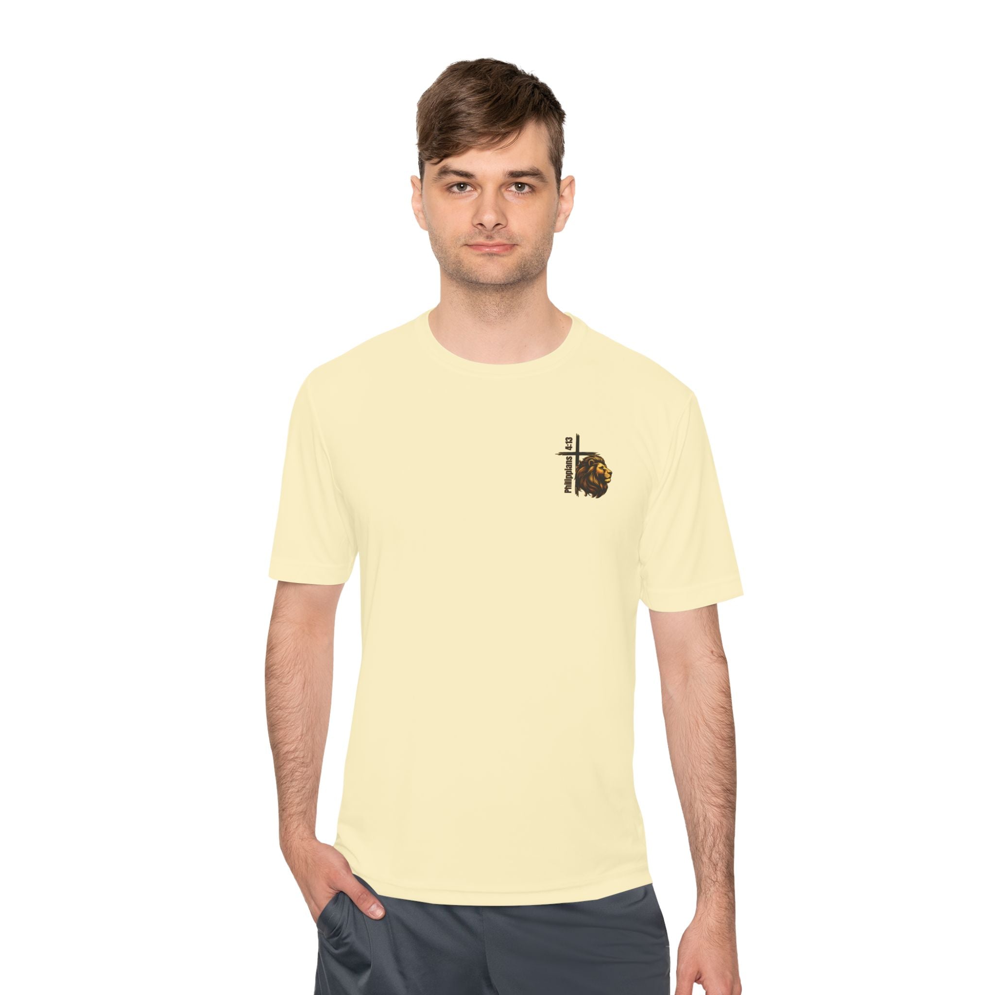 Philippians 4:13— Moisture-Wicking T-Shirt