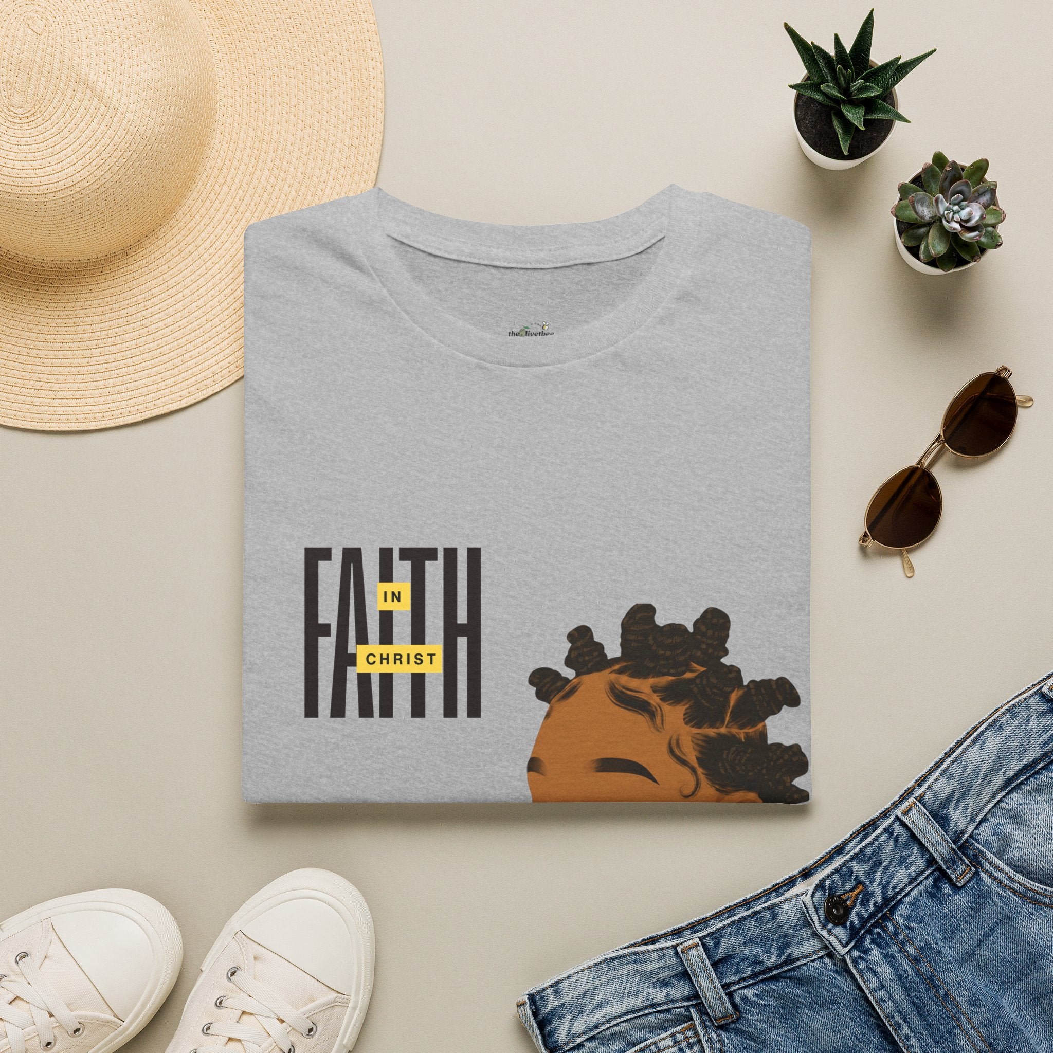 'Faith in Christ': Confident & Fearless — Tee