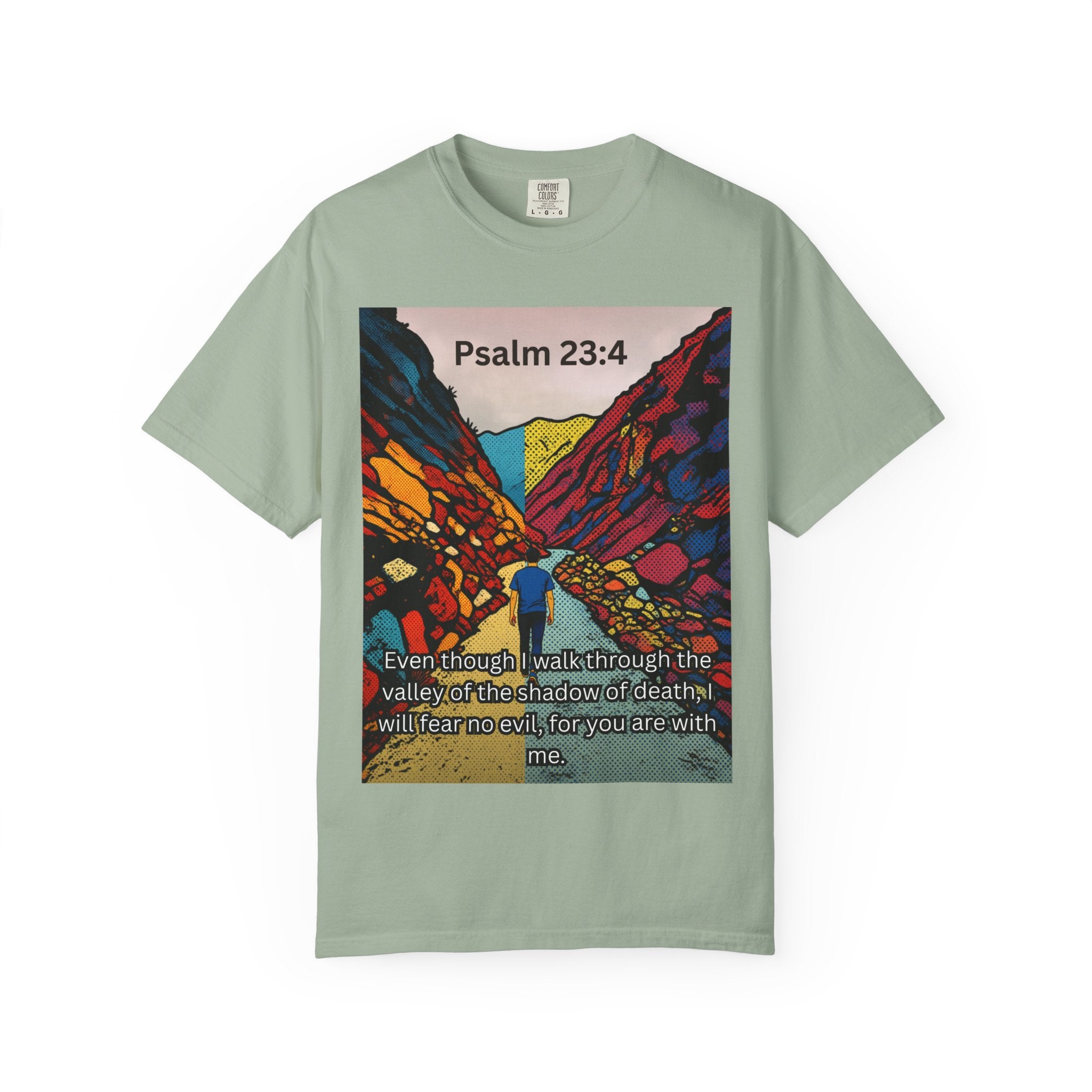 Psalm 23:4 — Valley Tee