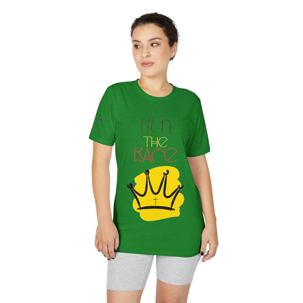 'Run The Race' - Athletic Tee