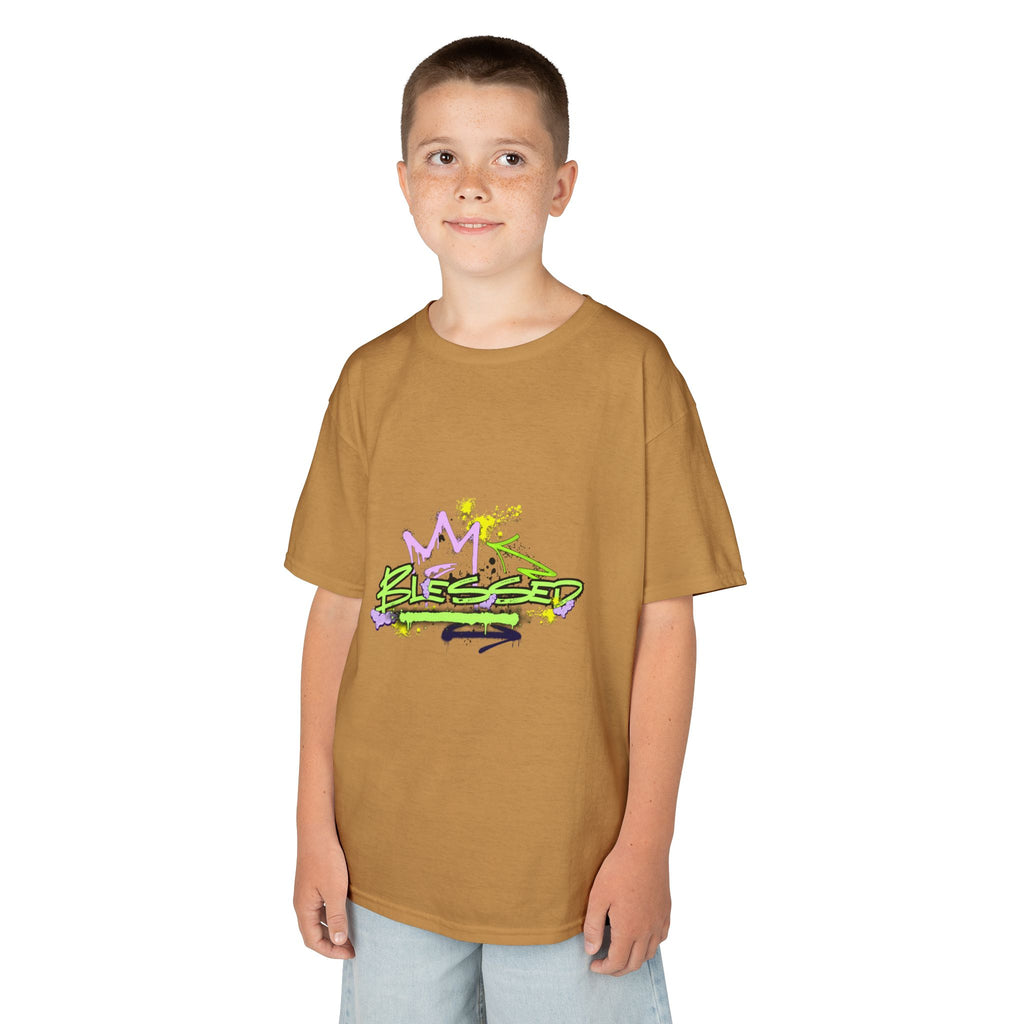 'Blessed' Graffiti - Kids Tee