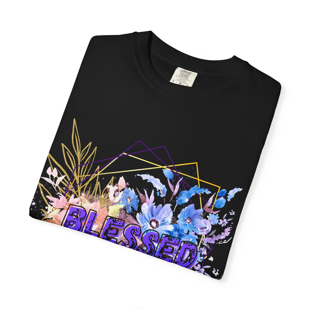 'Blessed'  — Floral T-Shirt