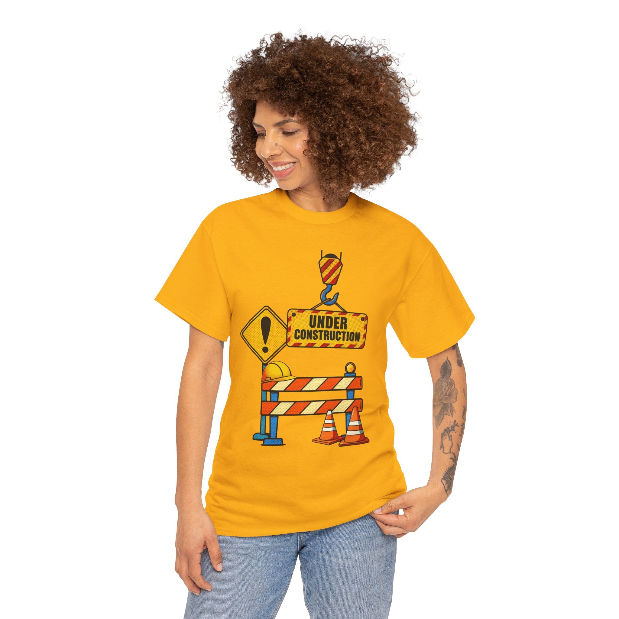 'Under Construction - My Walk With Jesus' - T-Shirt