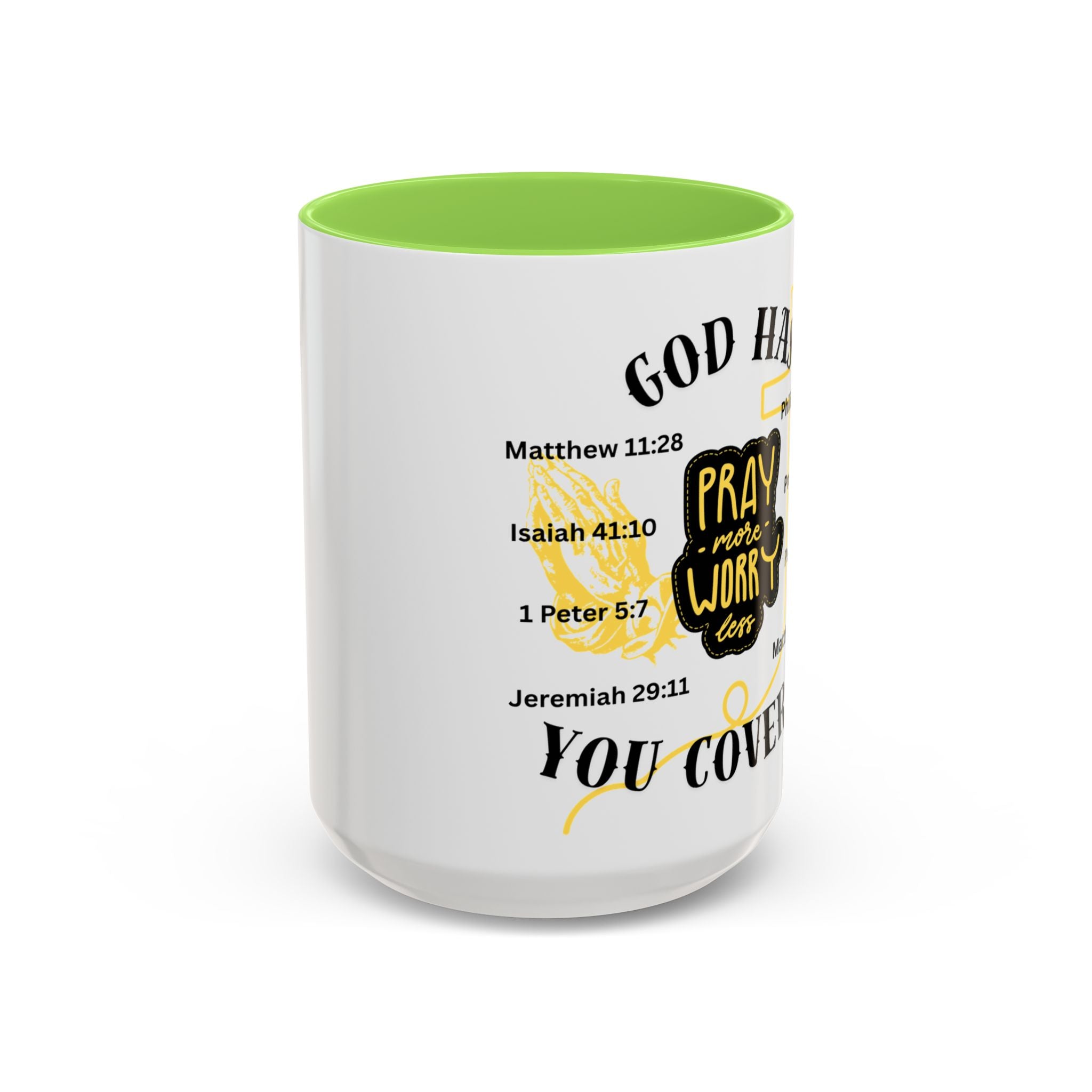 "Pray More, Worry Less" Mug  (11oz/15oz)