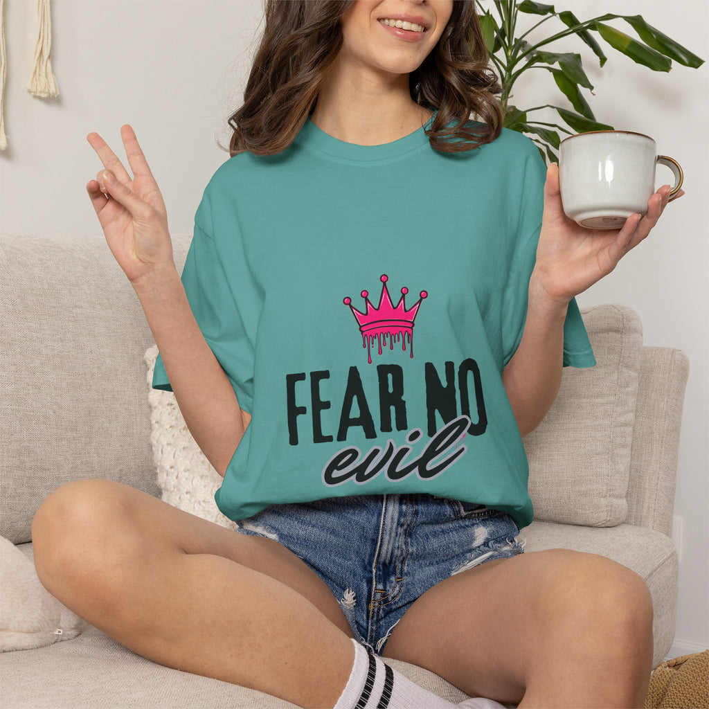 'Fear No Evil' Crown Pink