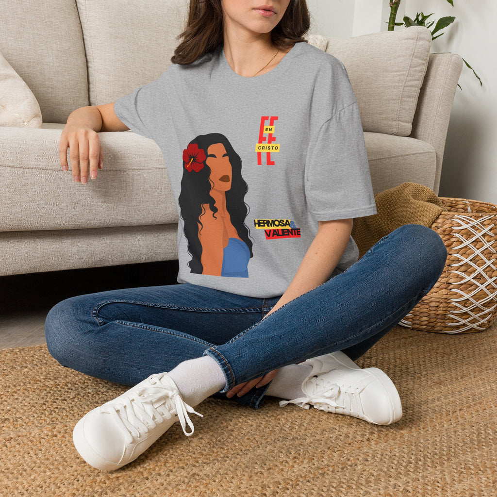 'Fe en Cristo': Hermosa & Valiente — Tee