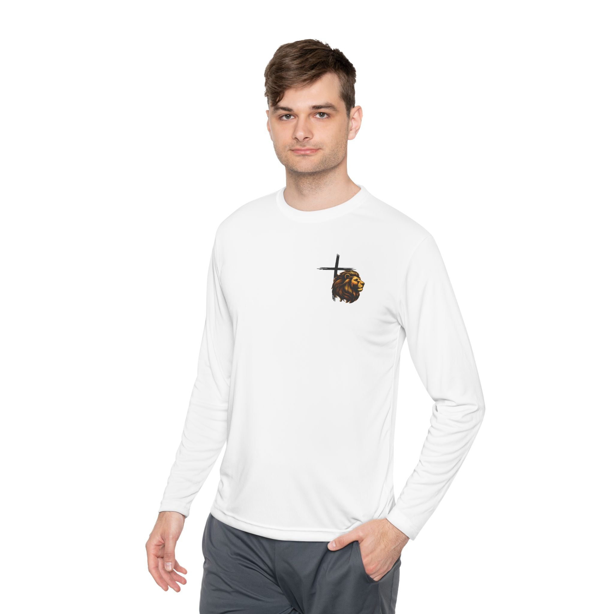 Philippians 4:13  — Athletic Long Sleeve Shirt