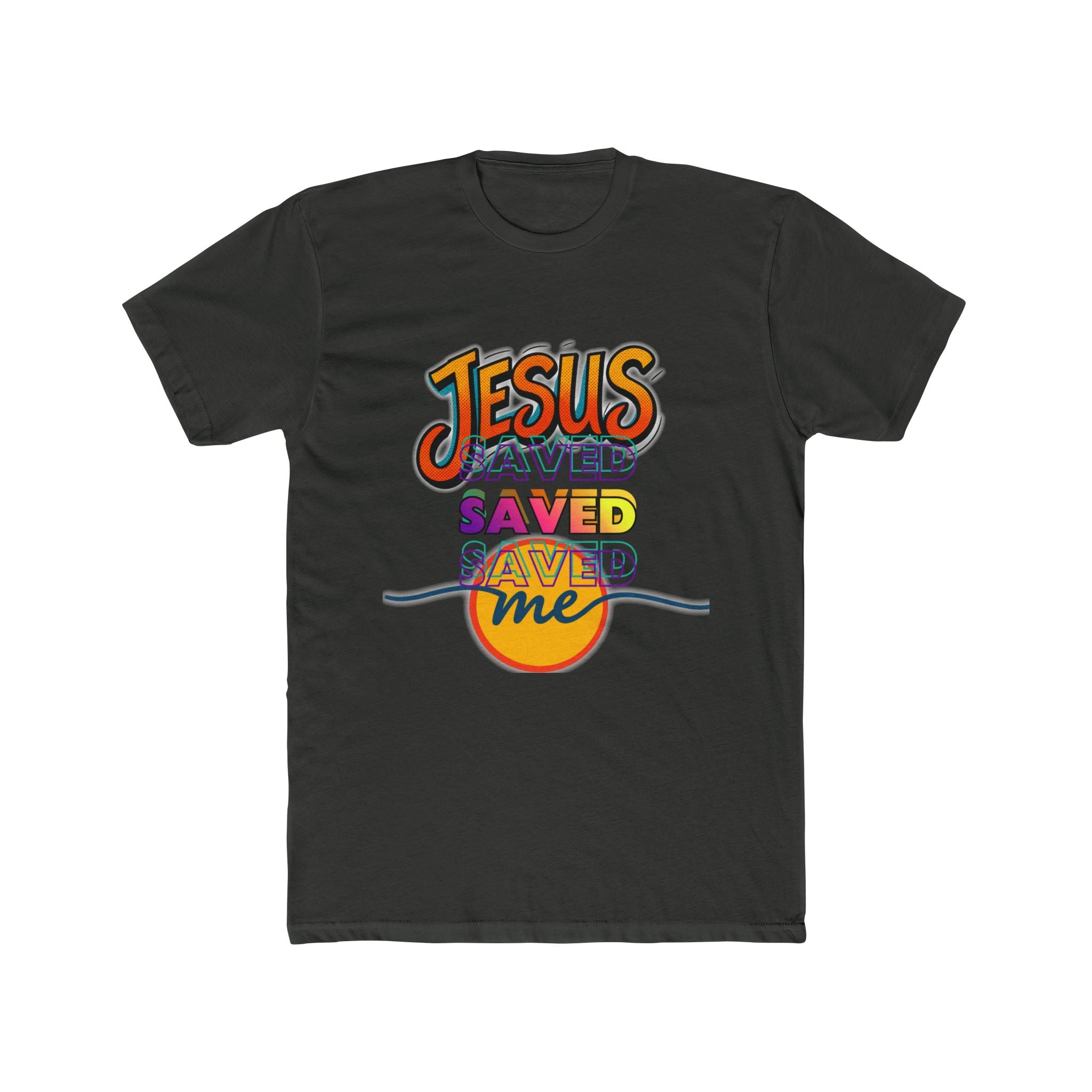 "Jesus Saved Me"  — Retro Tee