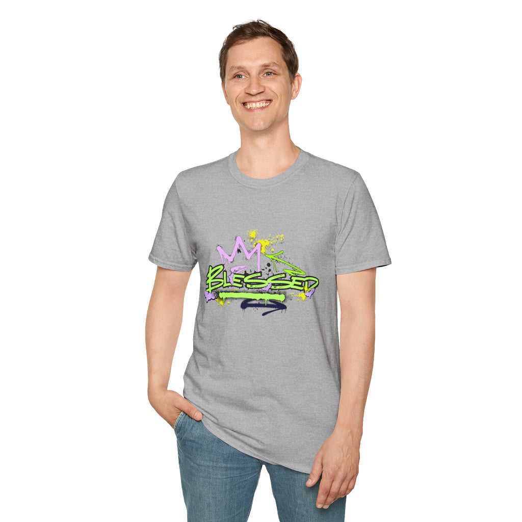 'Blessed' Graffiti — T-Shirt