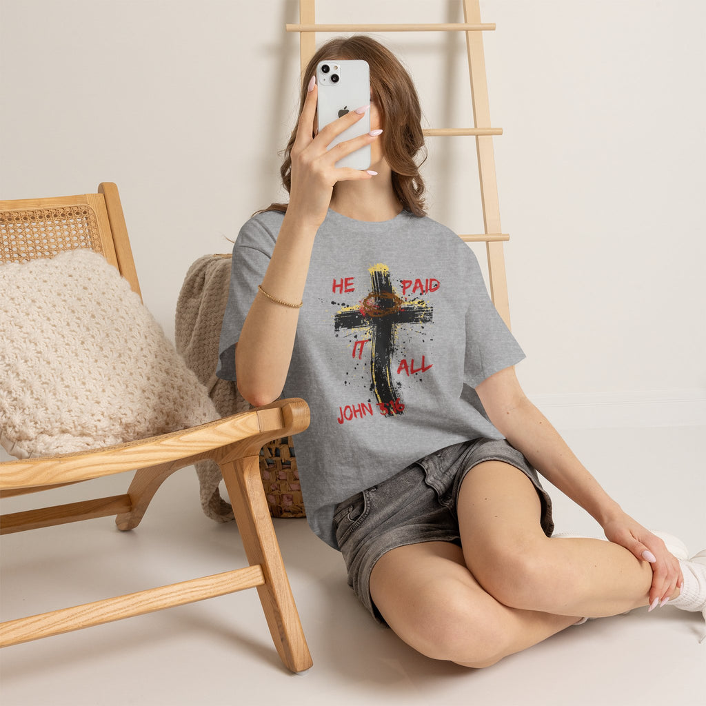 'He Paid It All'  — Graphic Tee