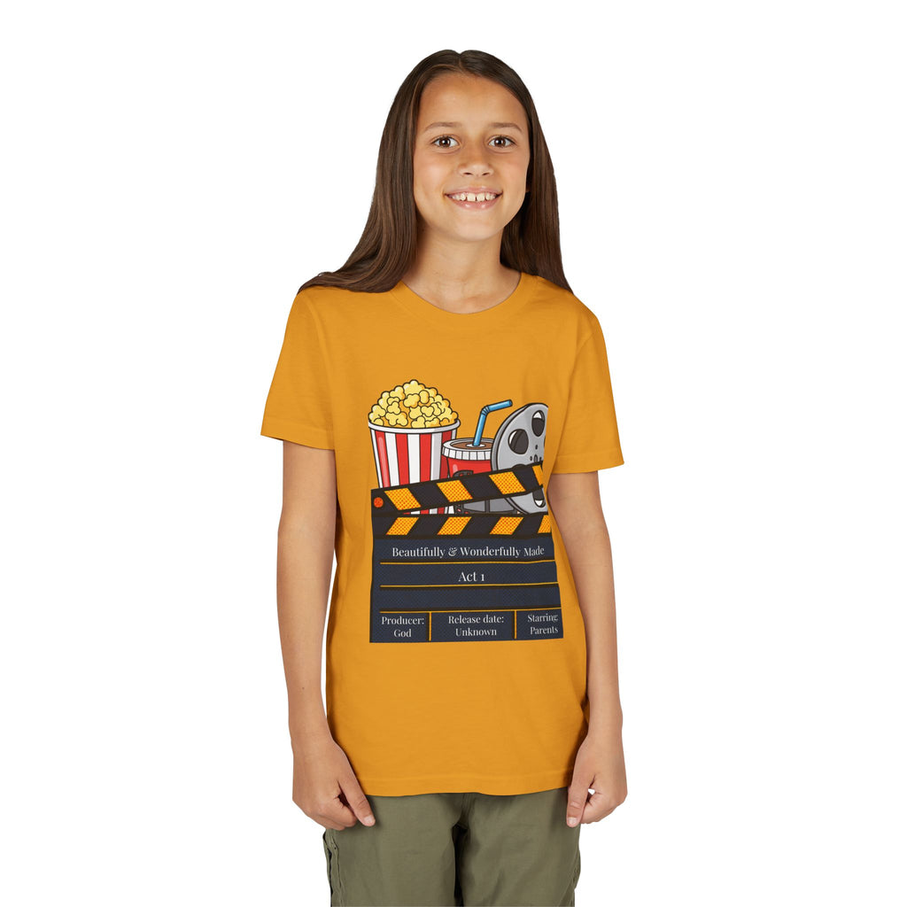 'Beautifully & Wonderfully Made'  — Kids Movie Night Tee
