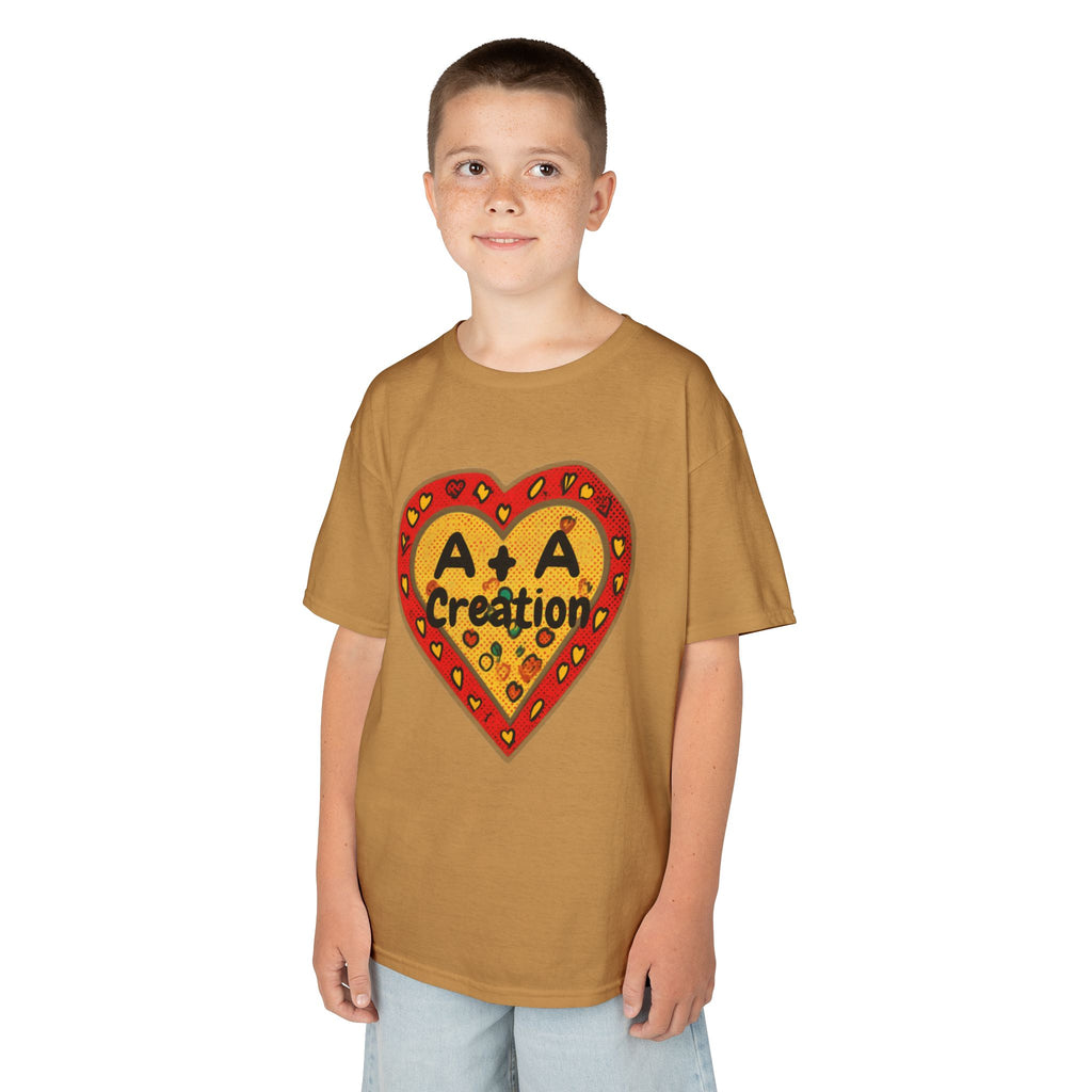 'A+A Creations' Heart - Kids Tee