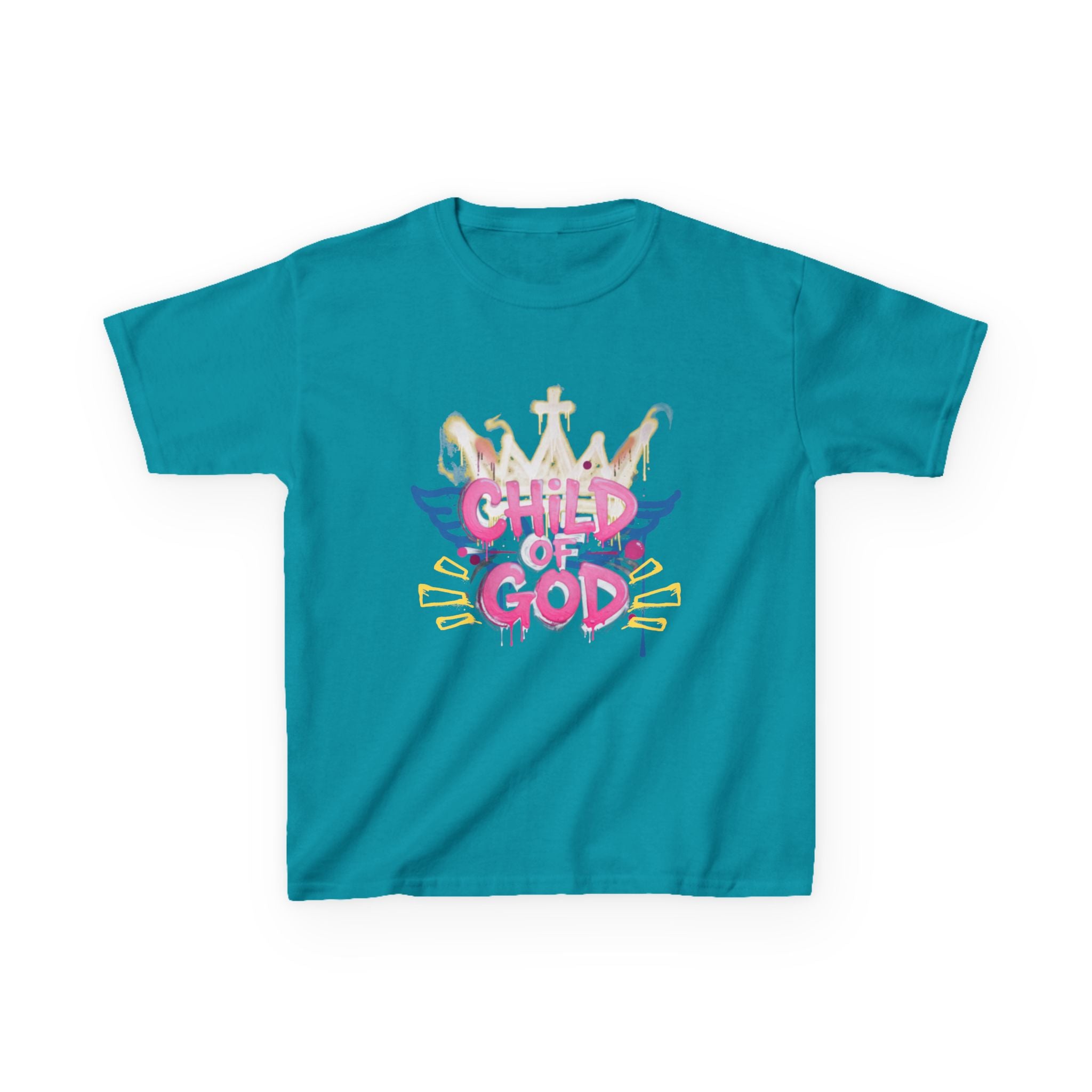 'Child of God' — Angel Wings Graphic Kids Tee