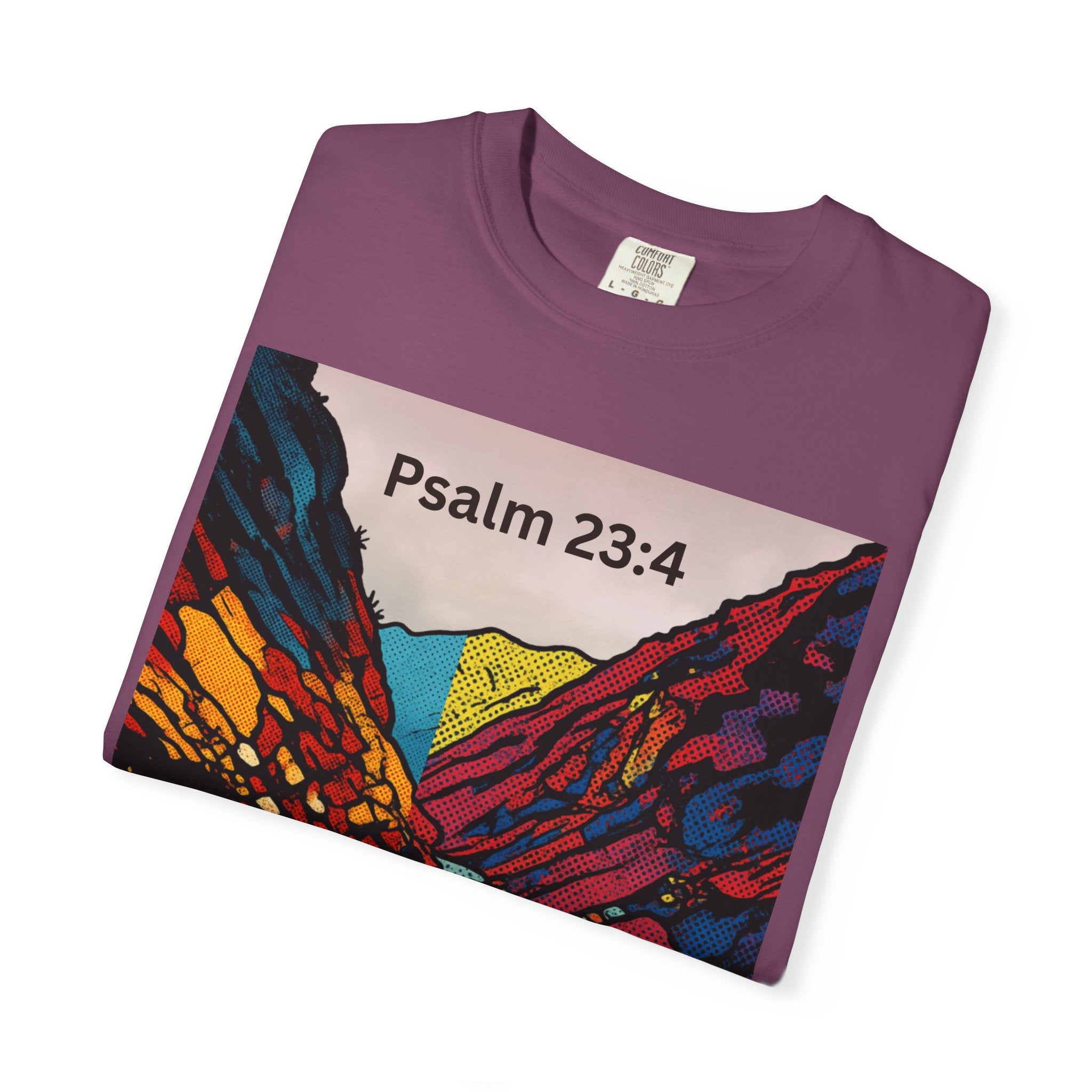 Psalm 23:4 — Valley Tee