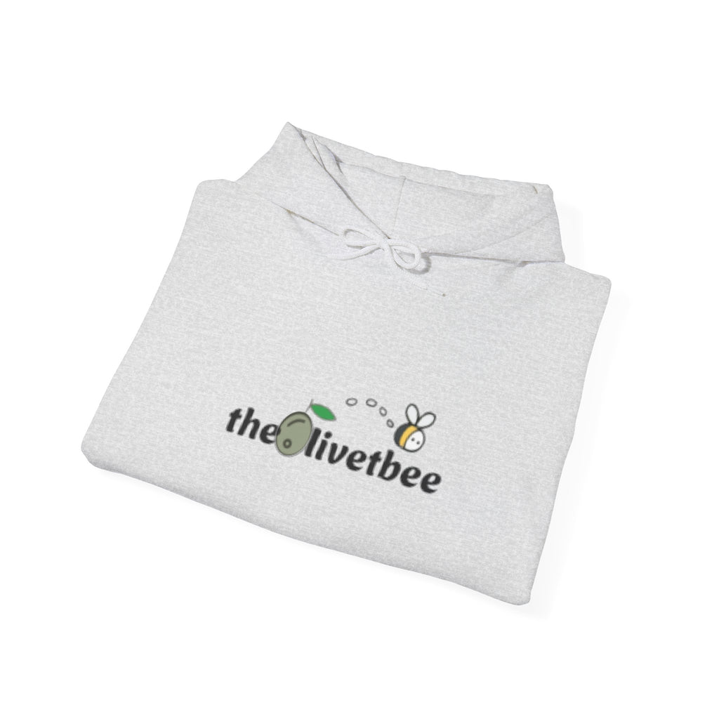 "theOlivetbee" hoodie | QR code back, Scan Me
