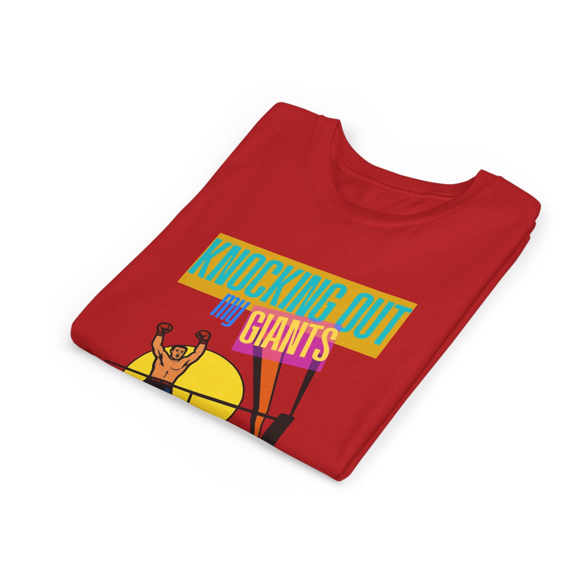 "Knocking Out My Giants" - David and Goliath Graphic Tee