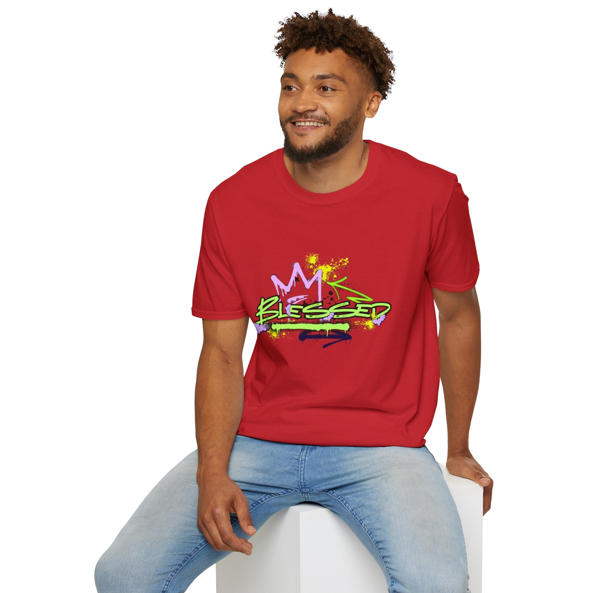 'Blessed' Graffiti — T-Shirt