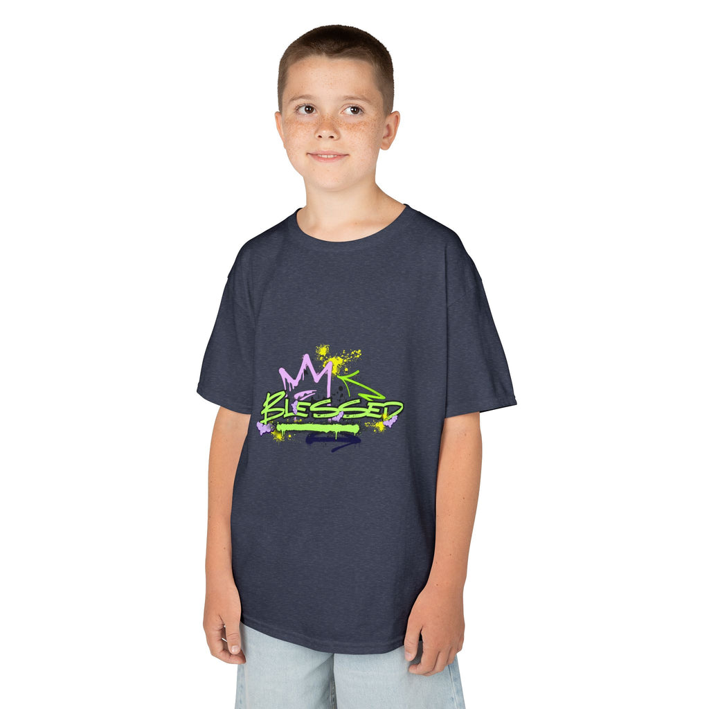 'Blessed' Graffiti - Kids Tee