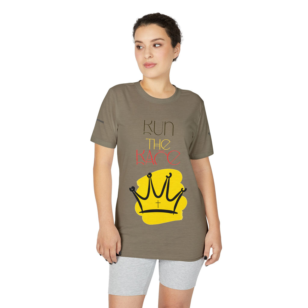 'Run The Race' - Athletic Tee
