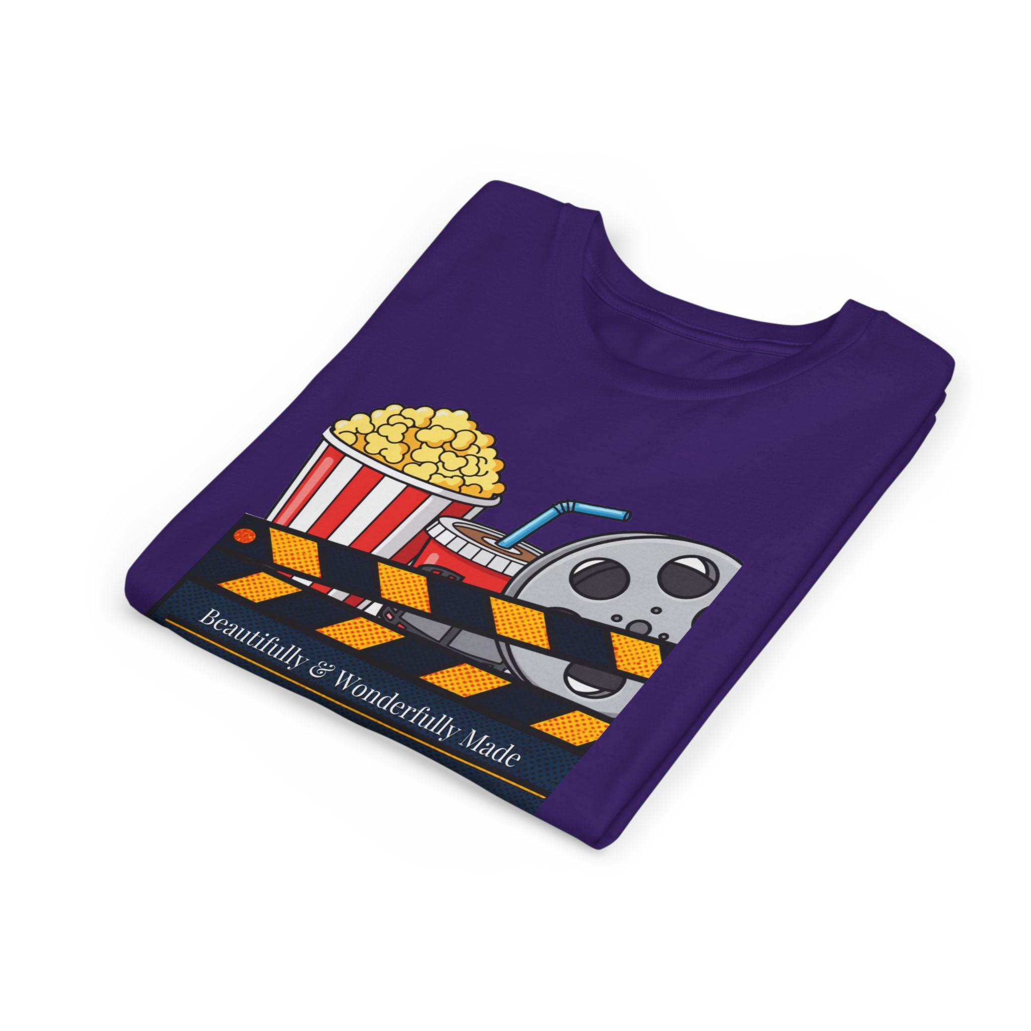 'Beautifully & Wonderfully Made'  — Kids Movie Night Tee