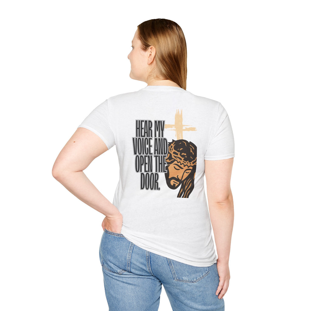 “He’s Knocking” Revelation 3:20 — Graphic T‑Shirt