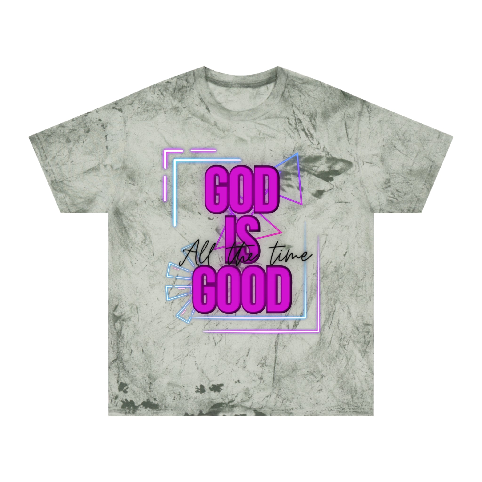 'God Is Good All The Time' — Retro Neon
