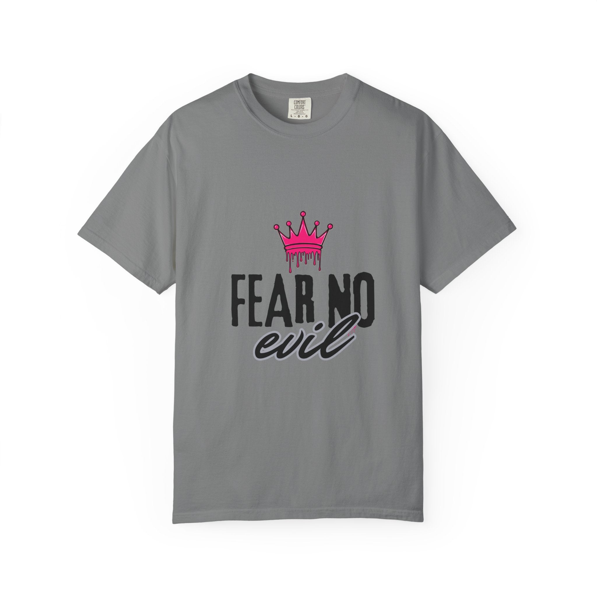 'Fear No Evil' Crown Pink