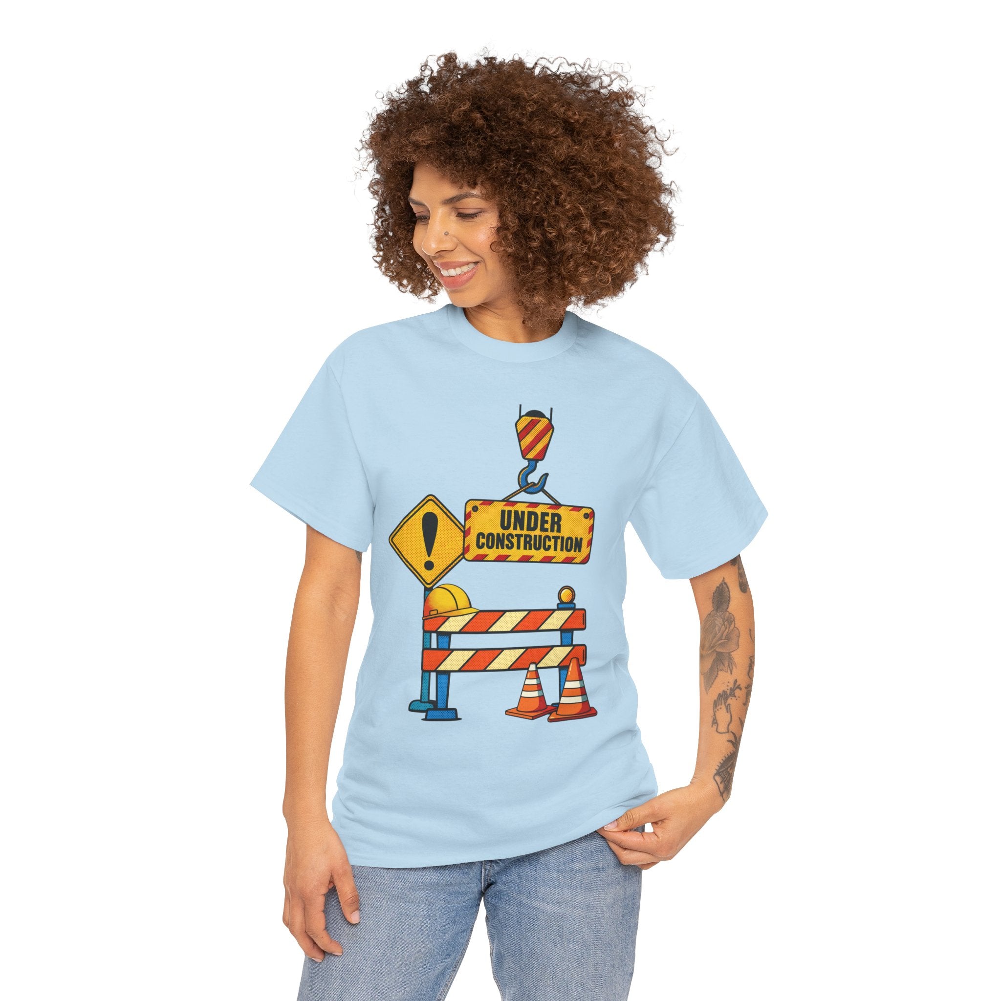 'Under Construction - My Walk With Jesus' - T-Shirt
