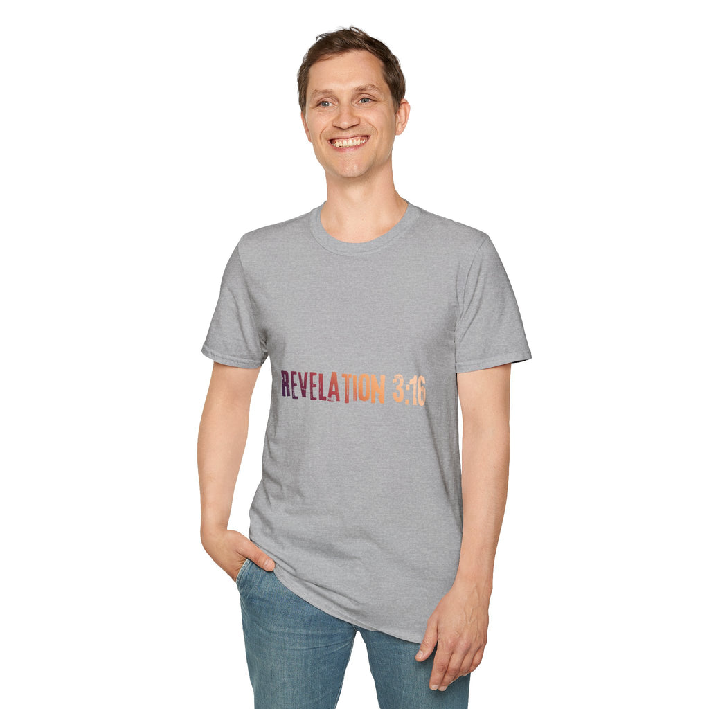 "Are You In Or?" Revelation 3:16  — T-Shirt
