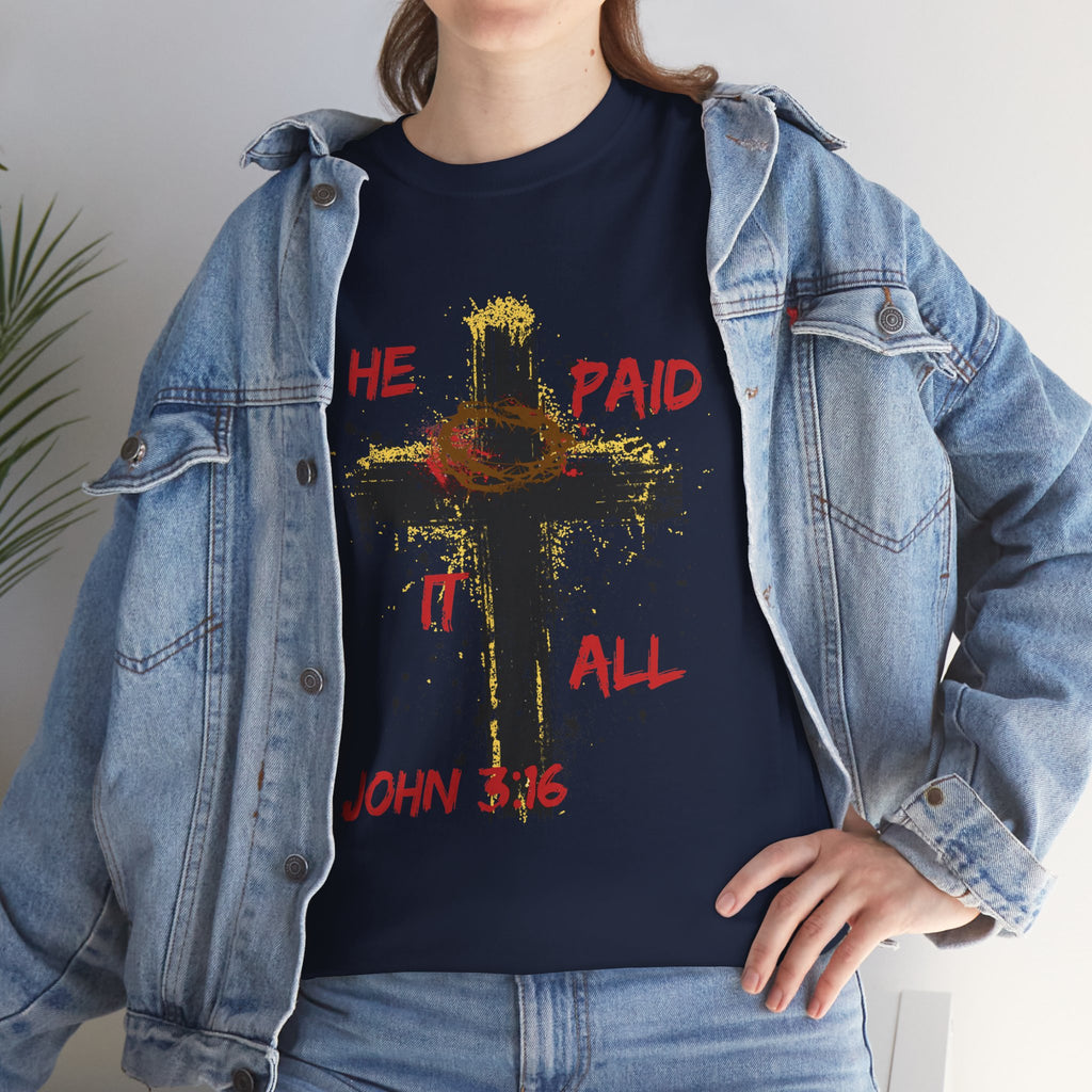 'He Paid It All'  — Graphic Tee