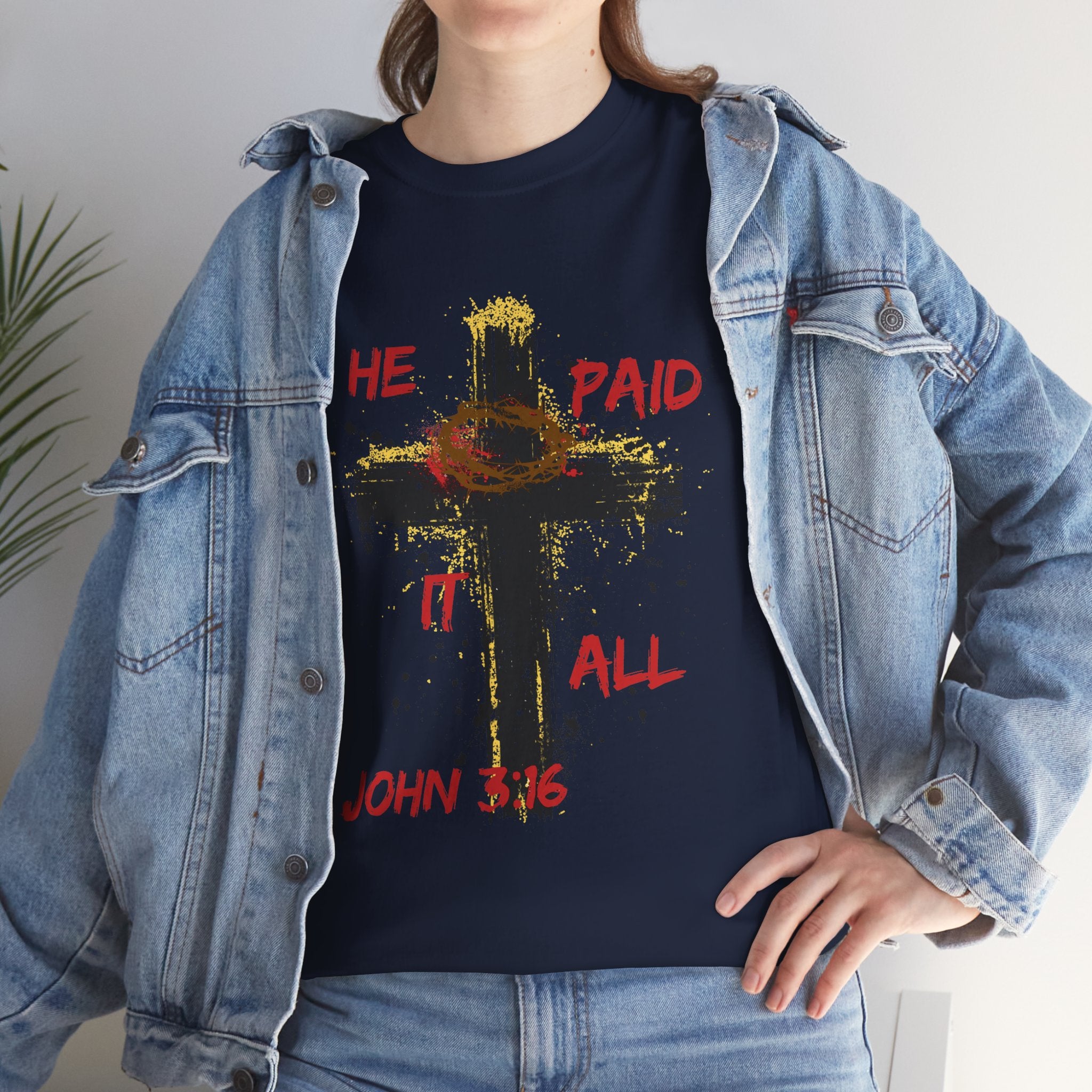'He Paid It All'  — Graphic Tee