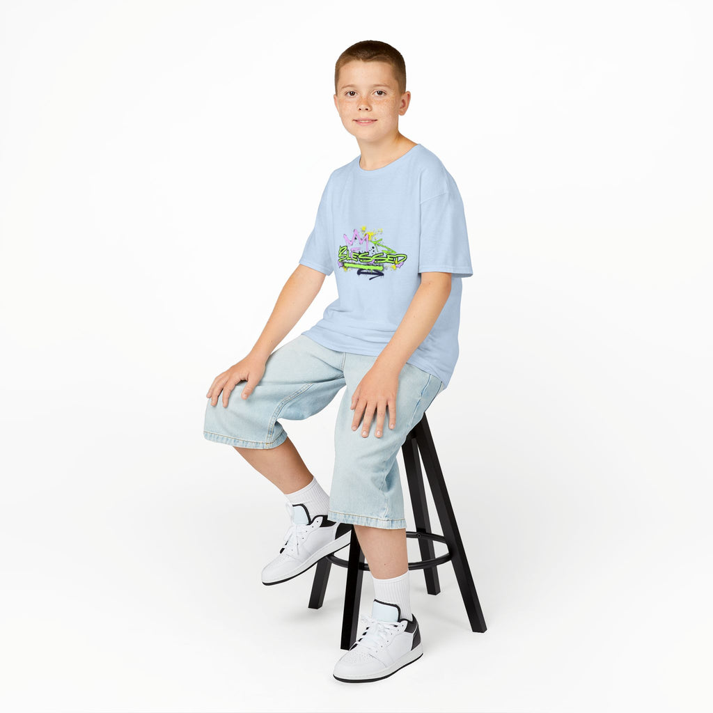 'Blessed' Graffiti - Kids Tee
