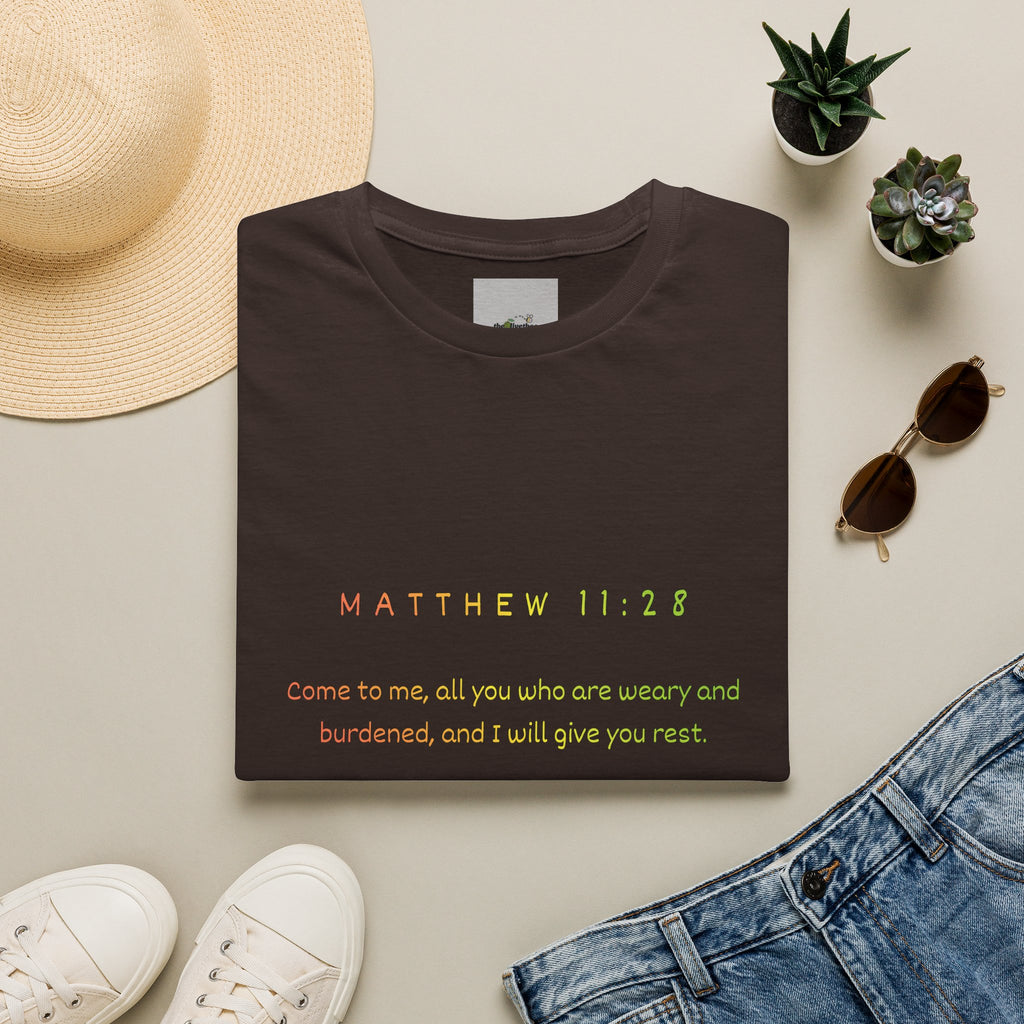 "Come To Me, All Who Are Weary" - Tee