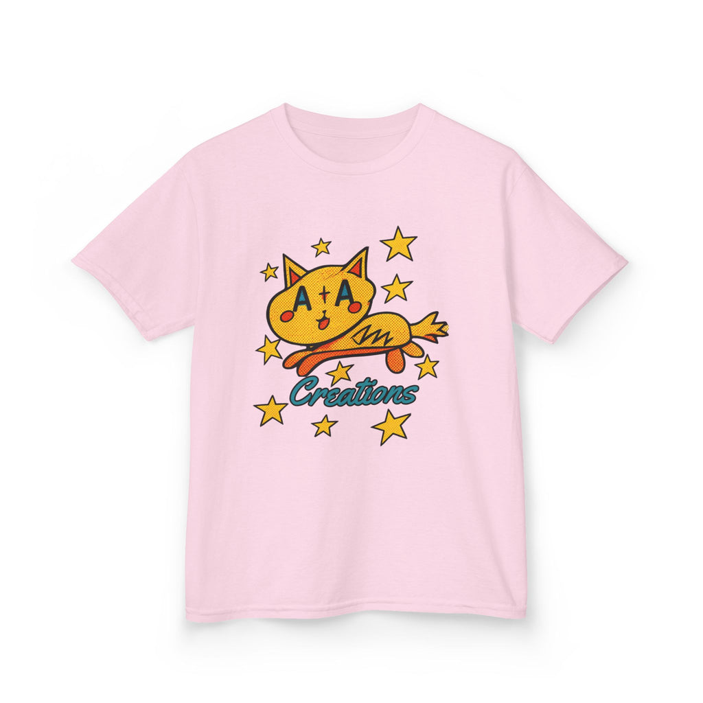 'A+A Creations' Star Gaze Kitty -  Kids Tee