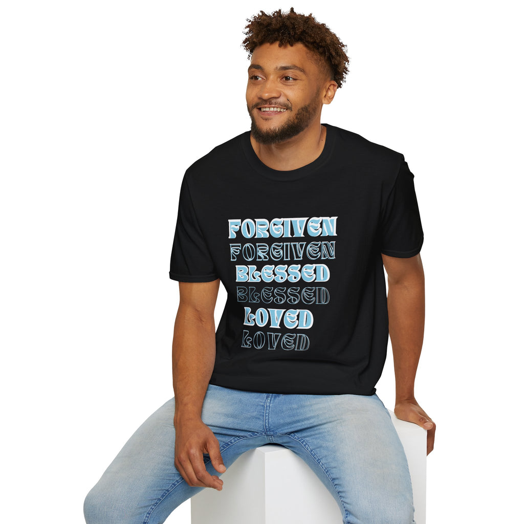 Forgiven, Blessed, Loved — Tee
