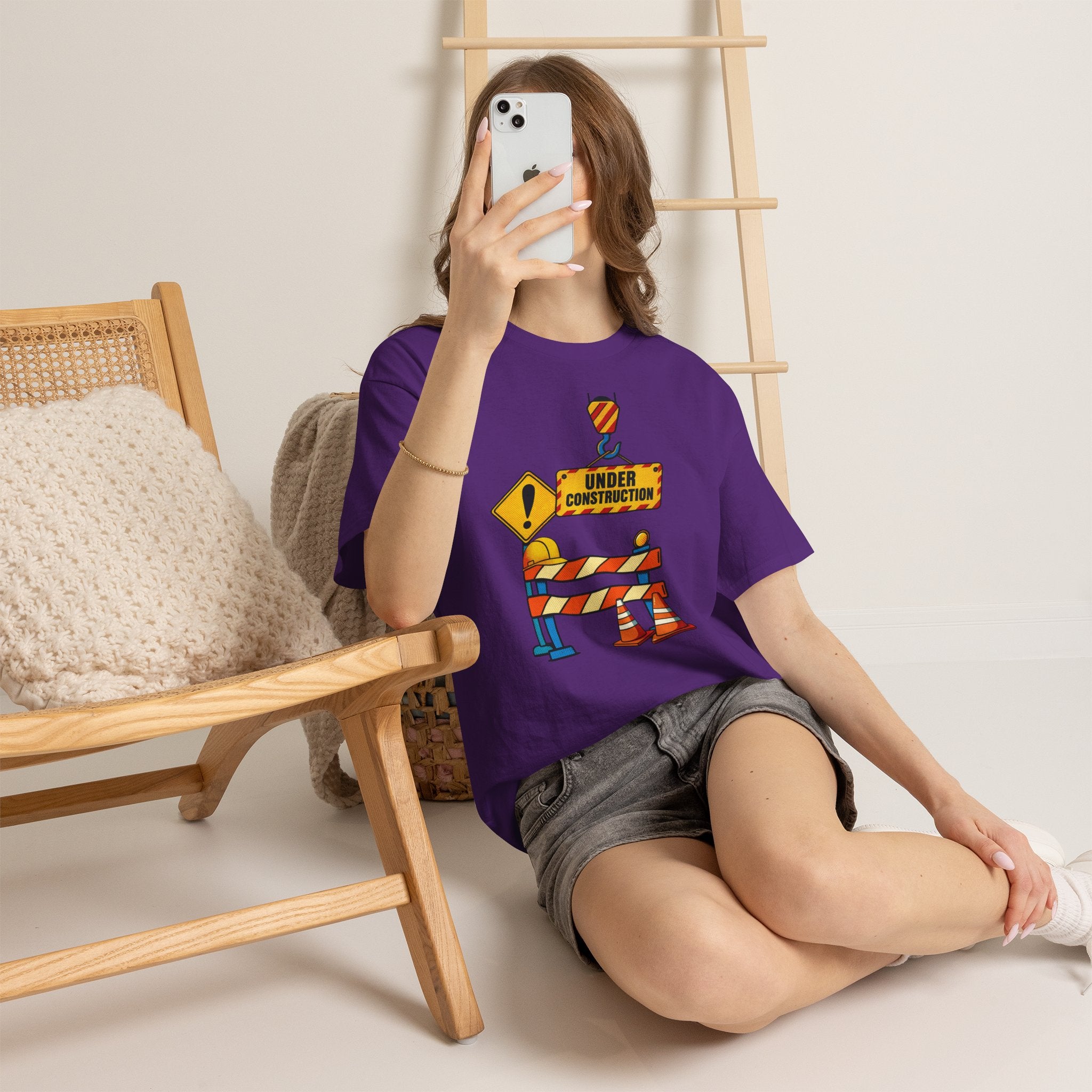 'Under Construction - My Walk With Jesus' - T-Shirt