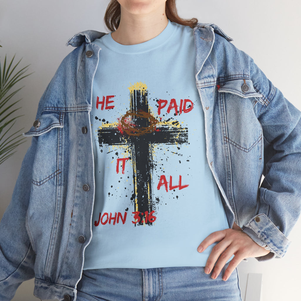 'He Paid It All'  — Graphic Tee