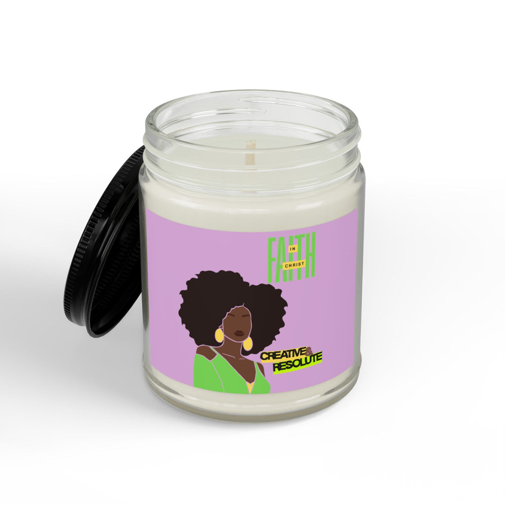 'Faith in Christ': Creative & Resolute — Soy Candle (4oz & 9oz)
