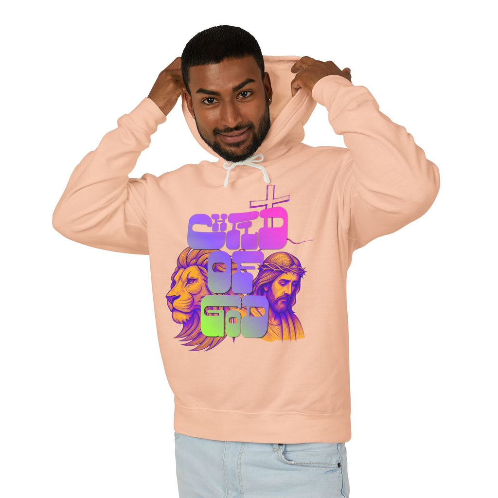 'Child Of God' Lightweight Hooded Sweatshirt